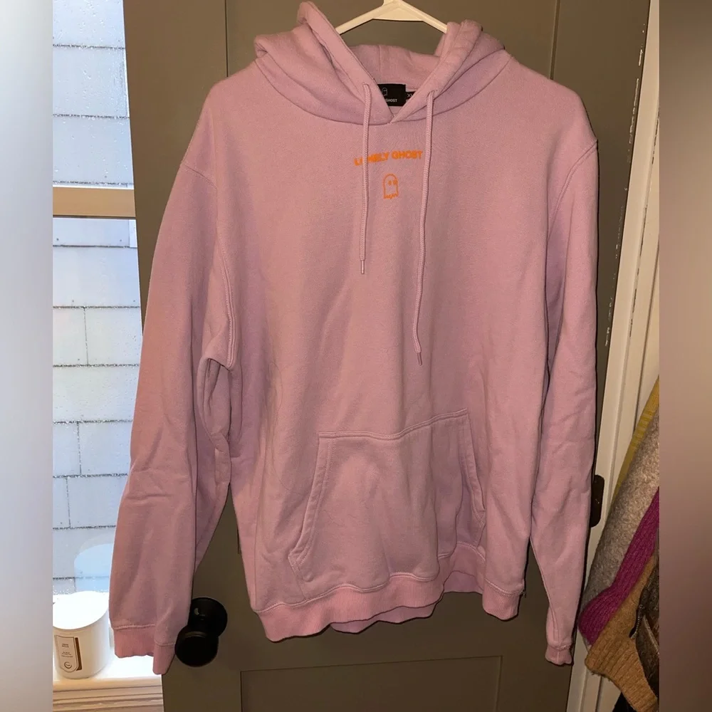 Authentic Lonely Ghost TMWYGH hoodie purple and orange extra large - Picture 5 of 7
